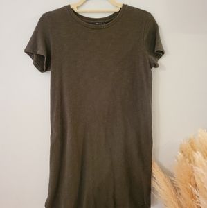 Army Green Tshirt Dress